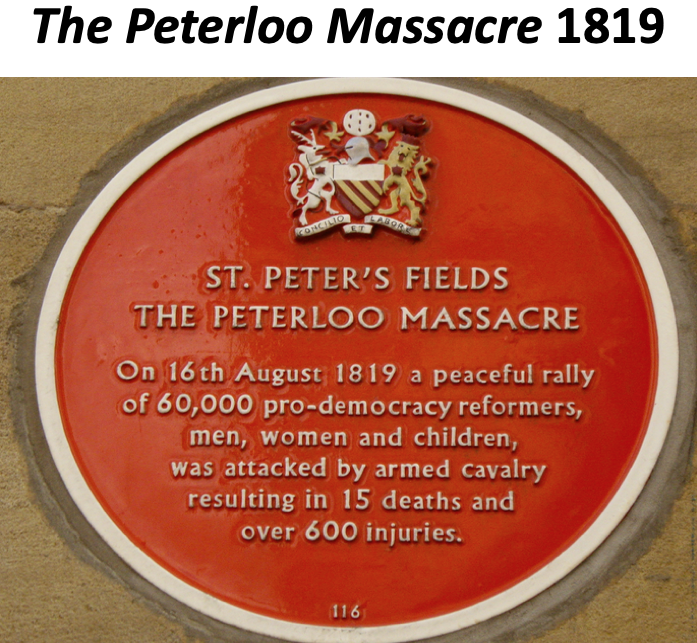 The Peterloo Massacre 1819